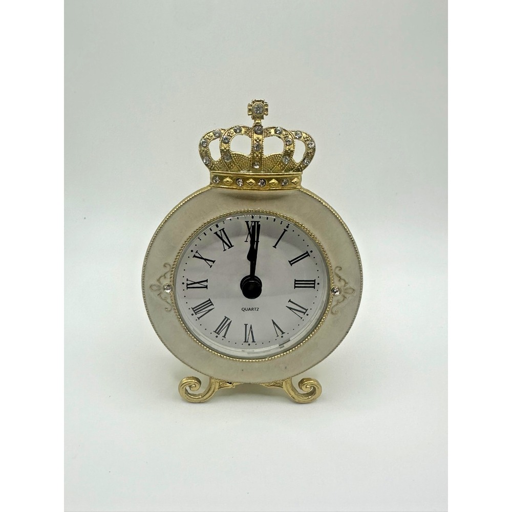 Pasiir Vintage Mini Analog Table Clock